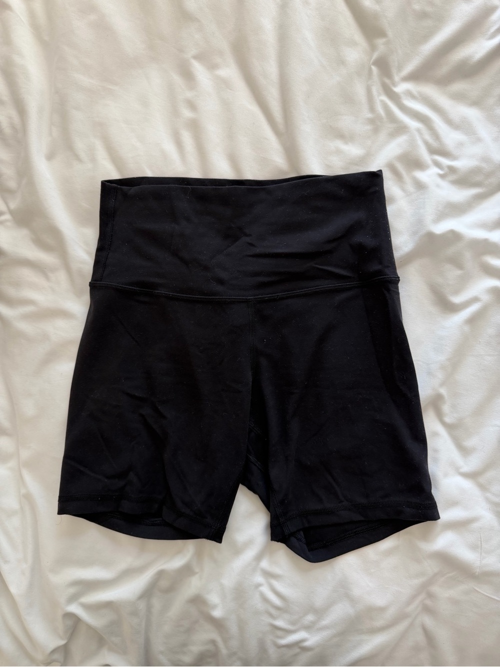 Lululemon High-Rise Black Women's Active Bike Shorts